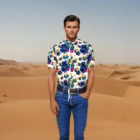 3D Digital Printed Cotton Shirt Men & Boys half sleev