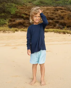 Au I Ke Kai Youth Long-Sleeve Shirt | 100% Plastic-Free, Soft Cotton, Youth Sizes SL