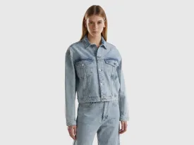 Button Down Collar Solid Jacket