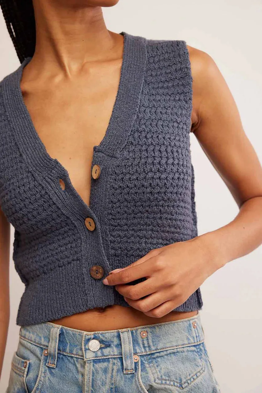 Free People Ava Vest Top