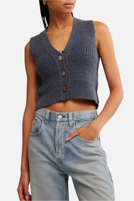 Free People Ava Vest Top