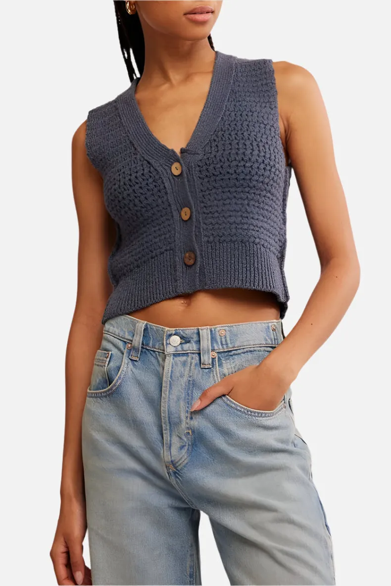 Free People Ava Vest Top