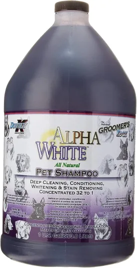 Groomers Edge Alpha White Shampoo, 1 Gallon