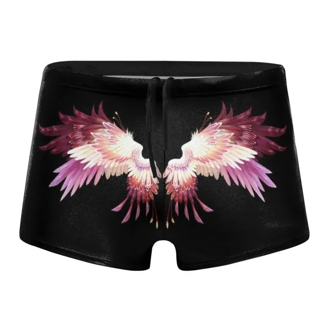 Men's Angel Wings Swimming Shorts