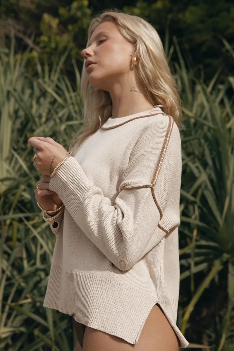 NEW CONNECTION JUMPER - NATURAL // COMING SOON