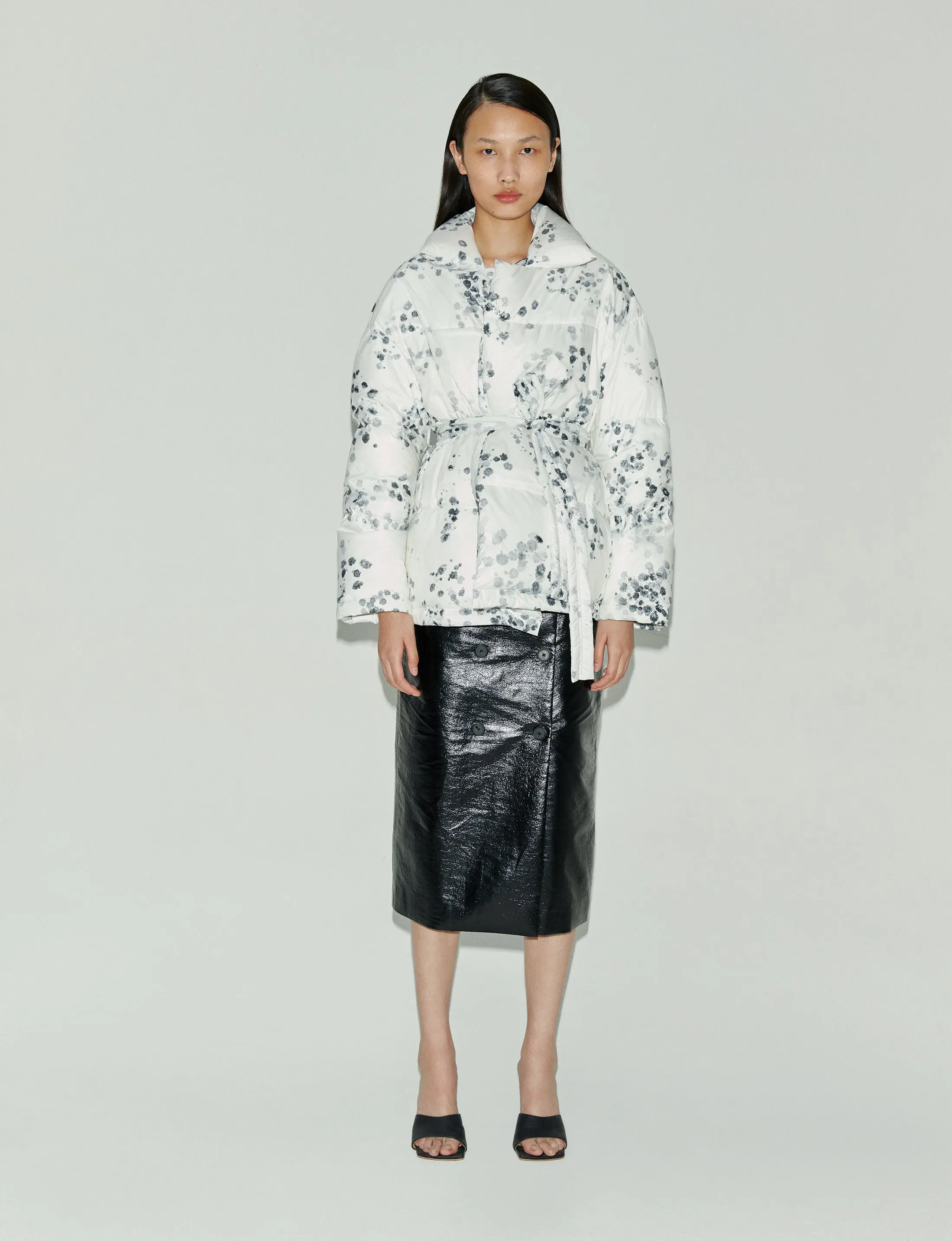 Notched Collar Down Jacket