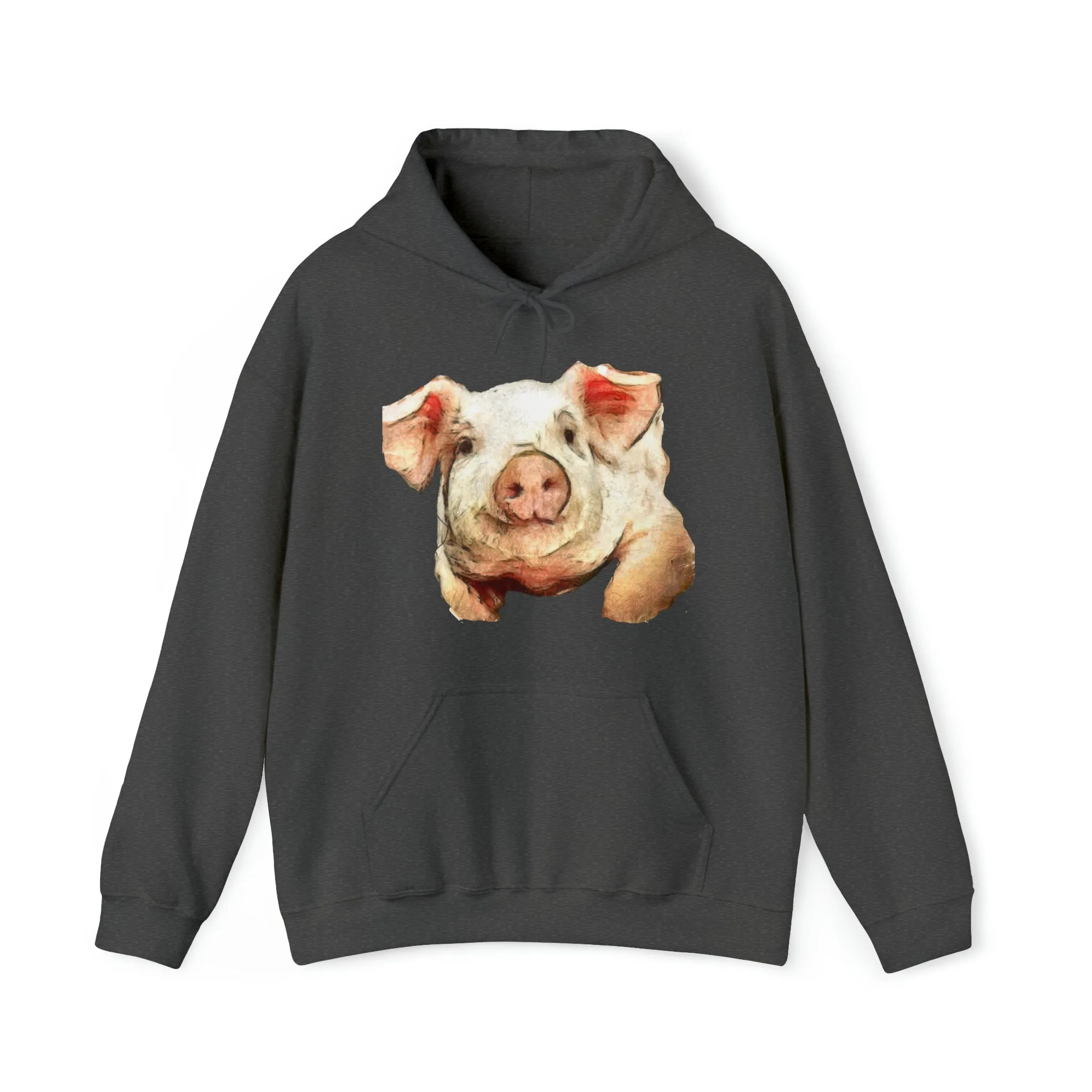 Pig 'Petunia' Unisex 50/50 Hoodie