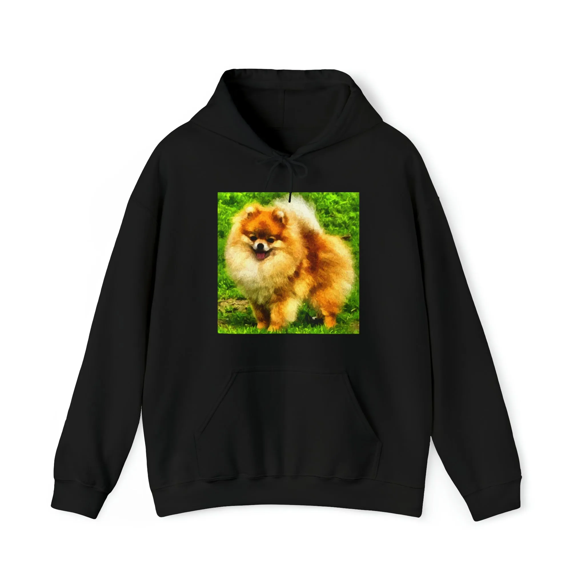Pomeranian 'Pom Pom' Unisex 50/50 Hoodie