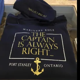 Port Stanley Hoodie Mariners Rule Navy