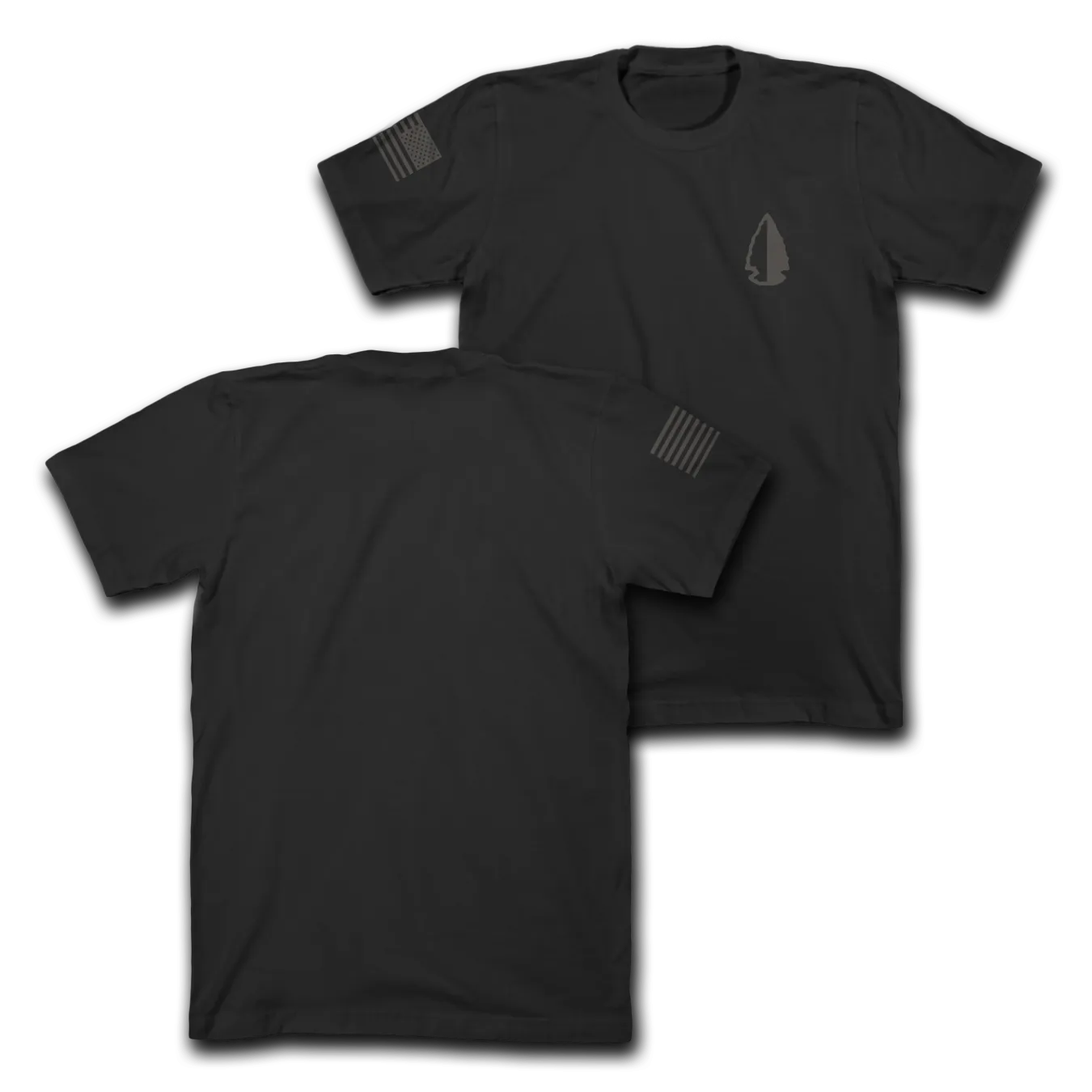 Team T-Shirts - Coral & Murdered Out