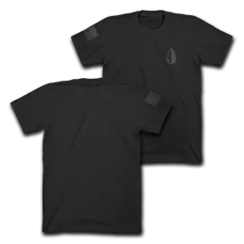 Team T-Shirts - Coral & Murdered Out