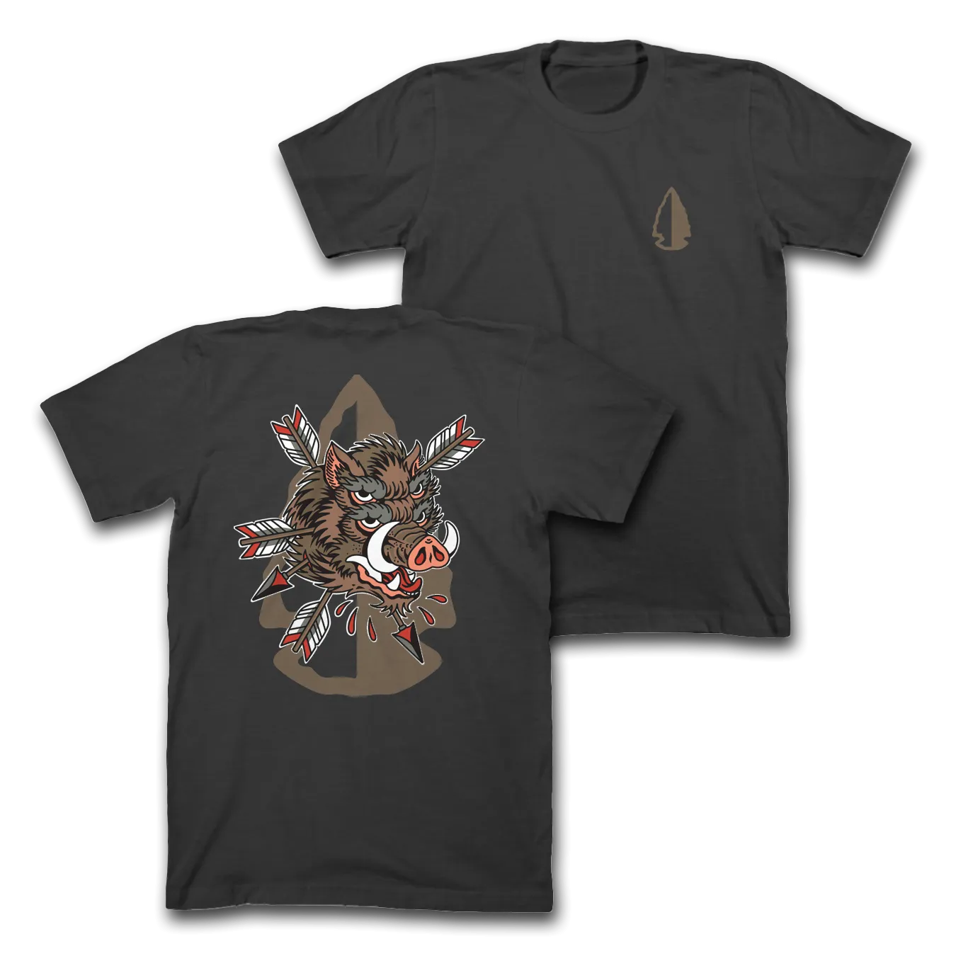 WF HAWG Tee - Graphite Black